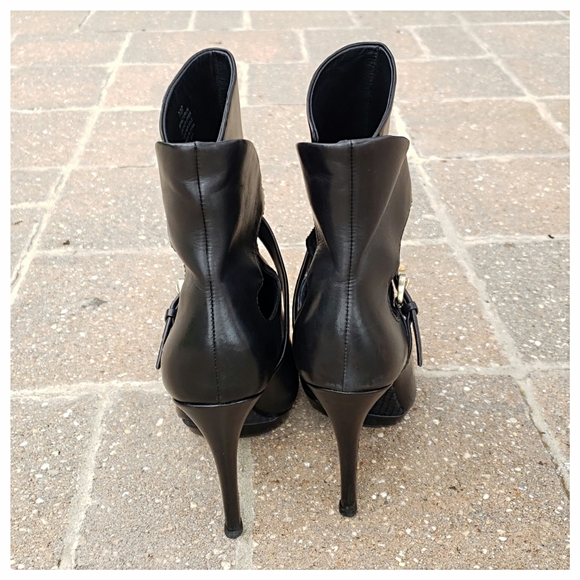 B Brian Atwood Factorium Leather Booties - Picture 5 of 10